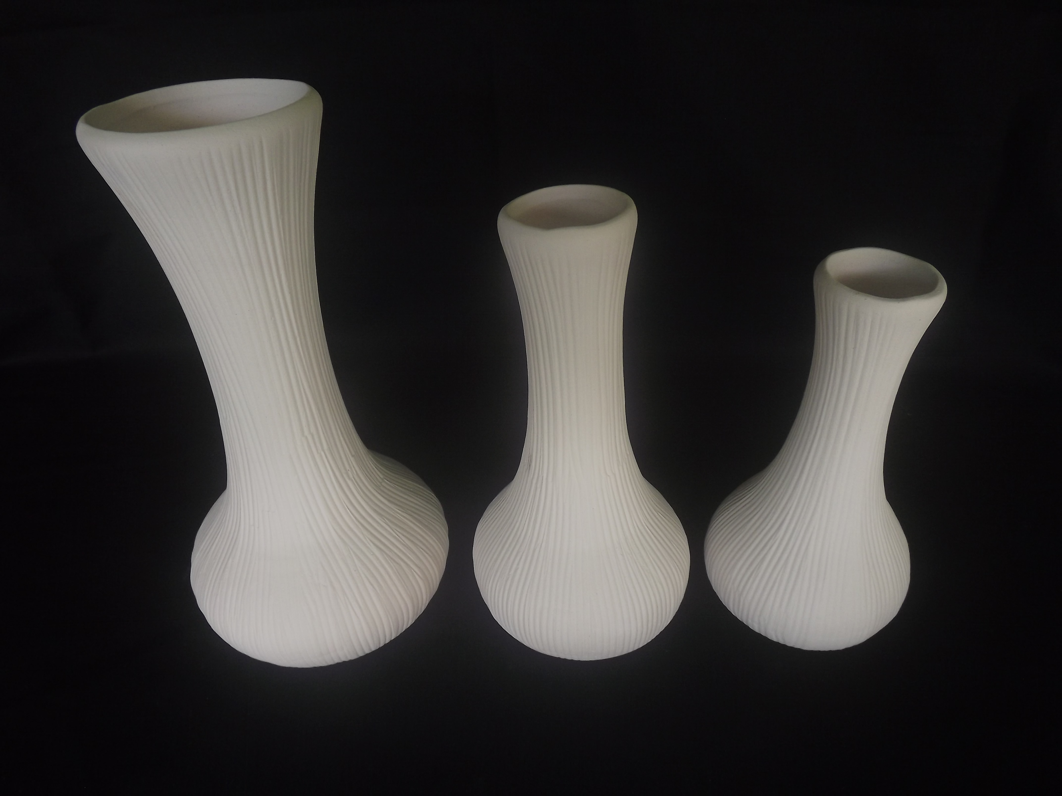Trio Garrafa Riscada Funil
